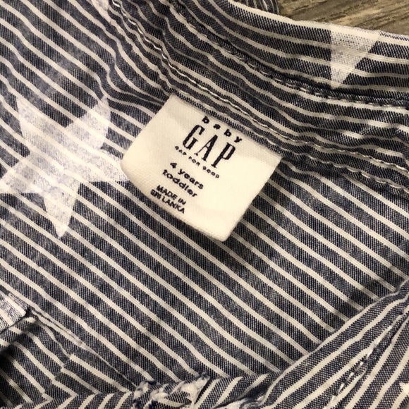 4T Baby Gap Shirt, Stars and Stripes - Picture 4 of 5